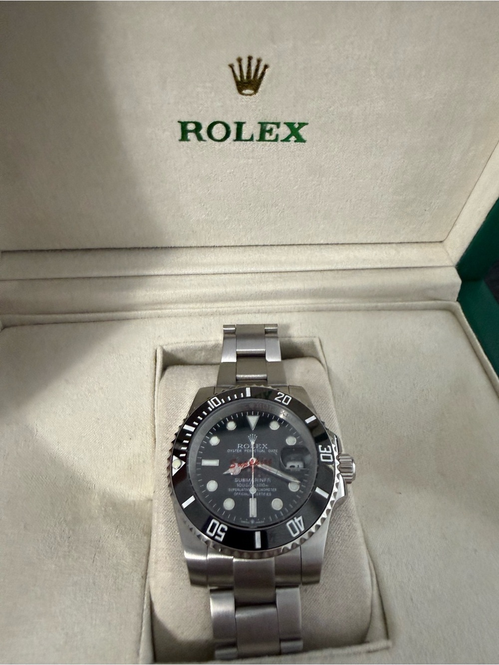 Budget Rolex with the box too